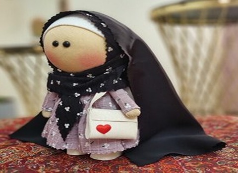 خرید و قیمت عروسک روسی با حجاب  + فروش عمده